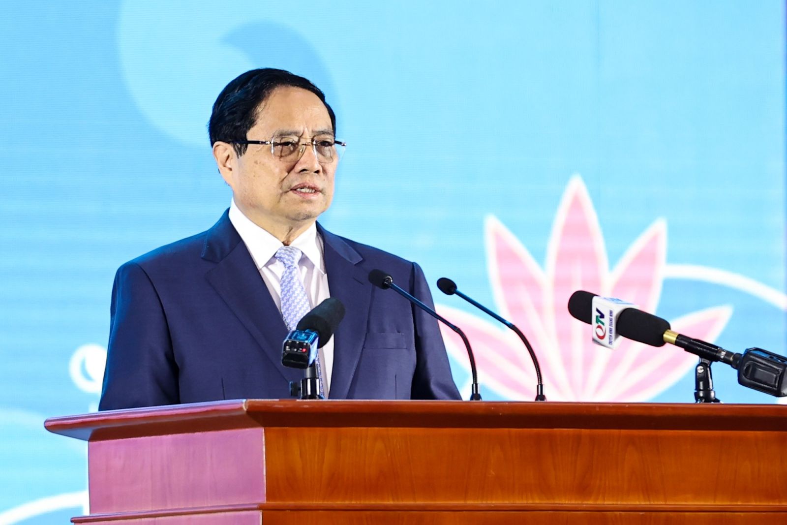 Thủ tướng Chính phủ Phạm Minh Chính phát biểu ý kiến tại Diễn đàn.