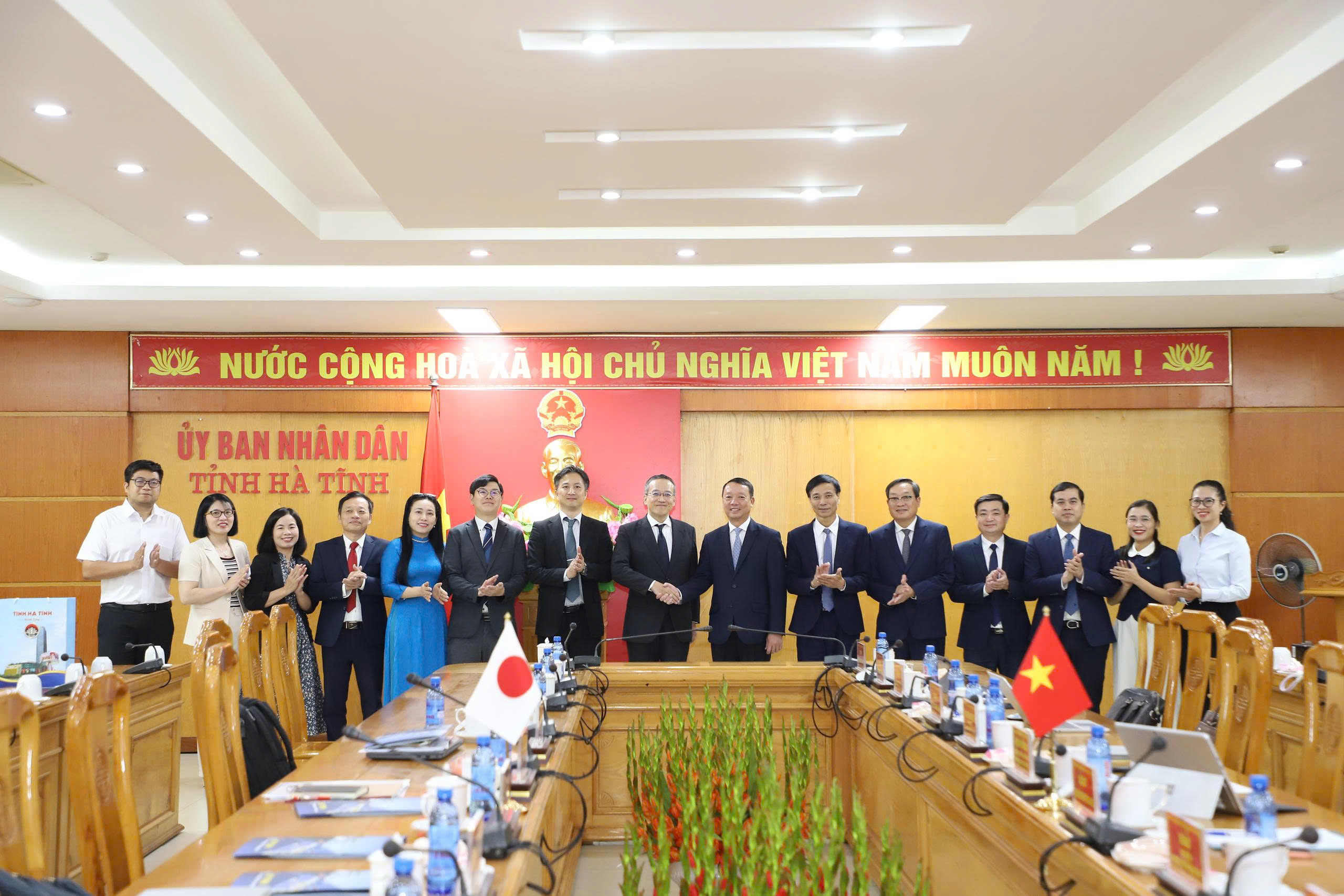 Hà Tĩnh tăng cường kết nối JETRO, mở rộng cơ hội thu hút nhà đầu tư Nhật Bản vào các khu công nghiệp