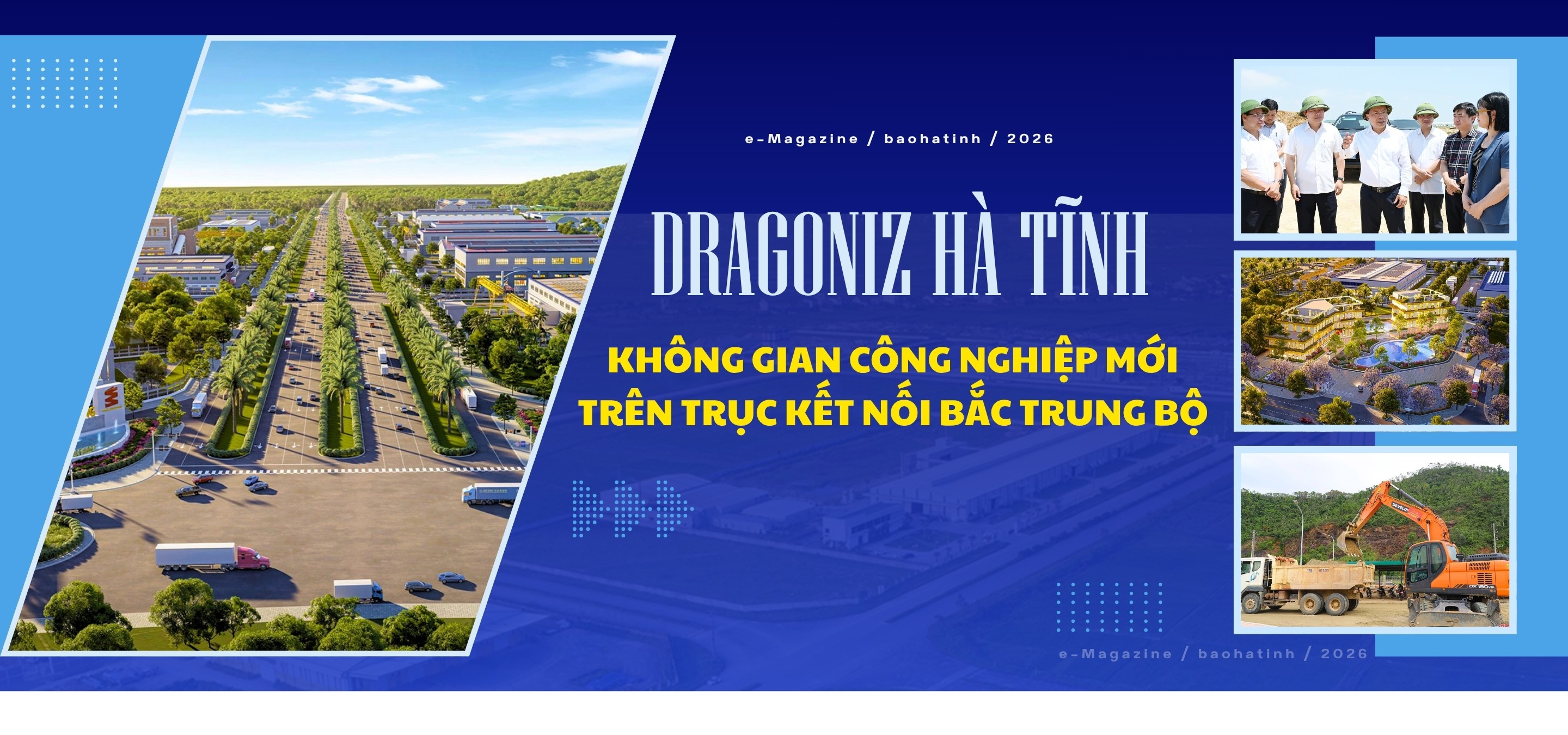 DragonIZ Ha Tĩnh: Không gian công nghiệp mới trên trục nối Bắc Trung Bộ 